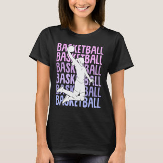 Basketball Girl Women Kids T-Shirt