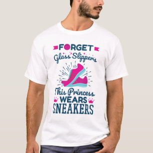 Basketball Girls This Princess Wears Sneakers T-Shirt