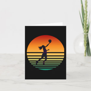 Basketball Girs Card