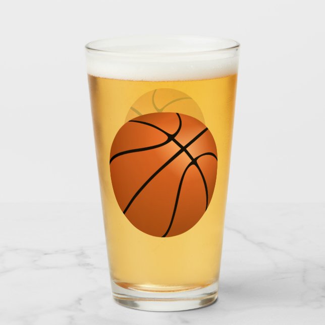Basketball Glass (Back Filled)