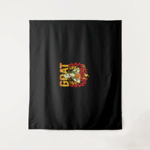 Basketball Goat Gift Tapestry