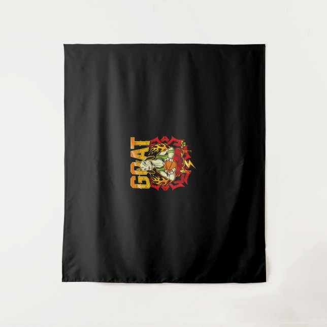 Basketball Goat Gift Tapestry (Front)