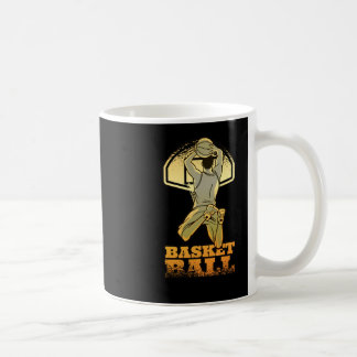 Basketball Gold W  Coffee Mug