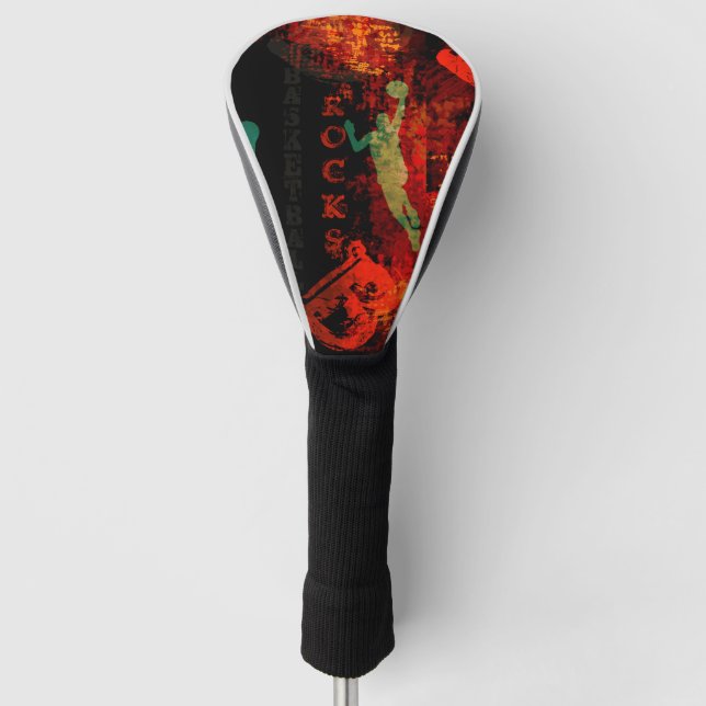 BASKETBALL      GOLF HEAD COVER (Front)
