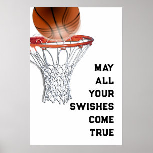 Basketball Good Luck Poster