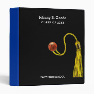 Basketball Graduation Binder