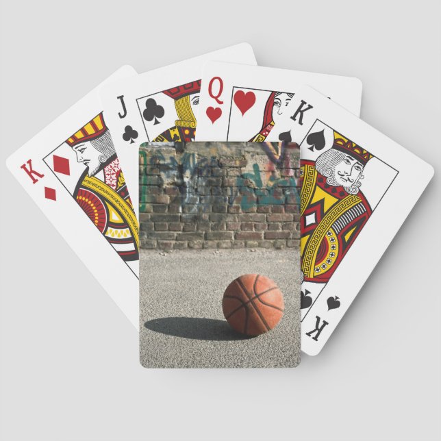 Basketball & Graffiti Playing Cards (Back)