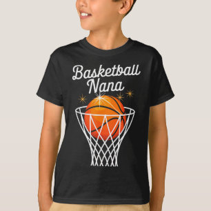 Basketball grandma nana basketball hoop mothers da T-Shirt