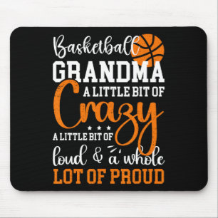 Basketball Grandma Proud Grandmother Of A Basketba Mouse Pad