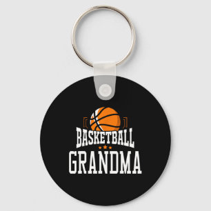 Basketball Grandma Team Sports Fan  Keychain