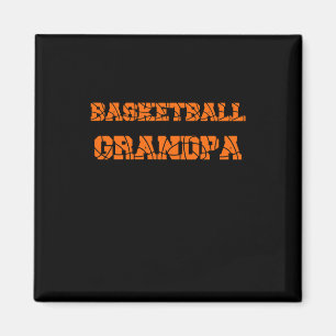 Basketball Grandpa Magnet
