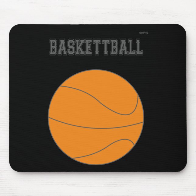 Basketball Graphic #1  Mouse Pad (Front)
