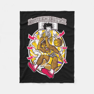 Basketball Graphic  Fleece Blanket