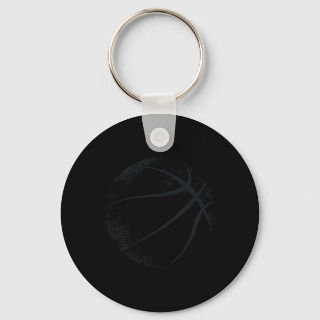 Basketball Graphic Keychain (Front)