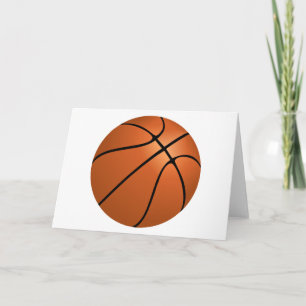 Basketball Greeting Card