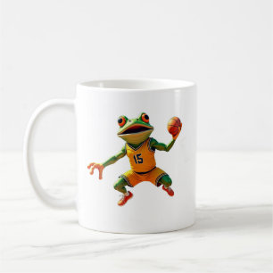 Basketball Grenouille mug deux côtés