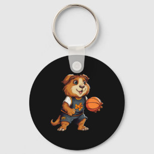 Basketball Guinea Pigs  Keychain