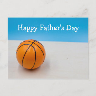 Basketball Happy Father's Day Postcard