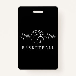 Basketball Heartbeat 2 Badge
