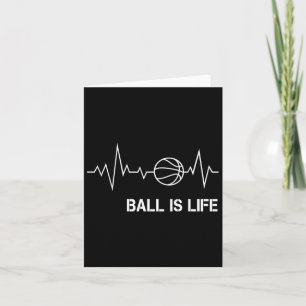 Basketball Heartbeat Big My Life Baller Player Coa Card