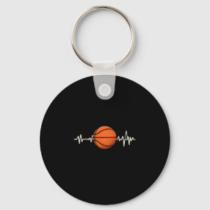 Basketball Heartbeat – Love For The Game Tee 1 Keychain