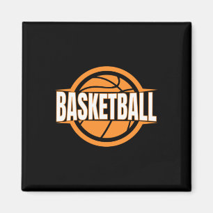 Basketball Heartbeat  Magnet
