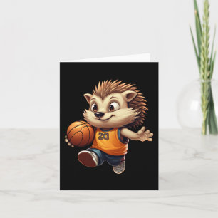 Basketball Hedgehog 1 Card