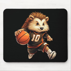 Basketball Hedgehog Mouse Pad