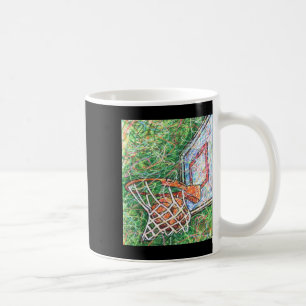Basketball Hoop And Net Coffee Mug