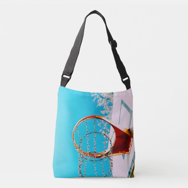 Basketball Hoop Crossbody Bag (Front)