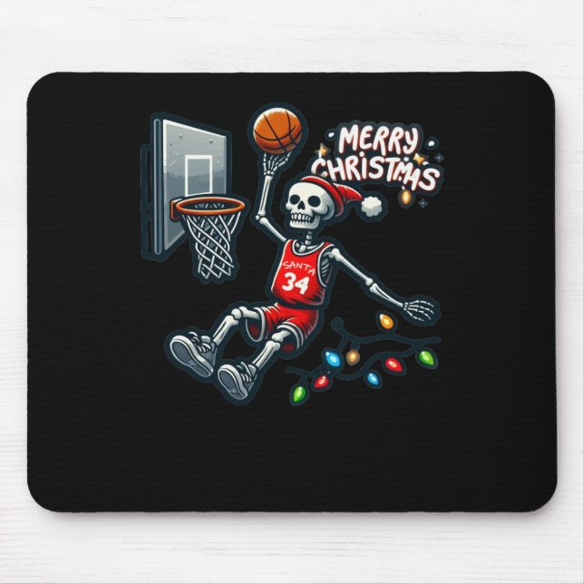 Basketball Hoop  Mouse Pad (Front)