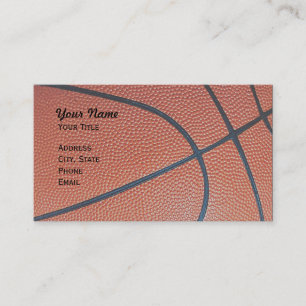 Basketball Hoop Net_texture_hoop net on black Business Card