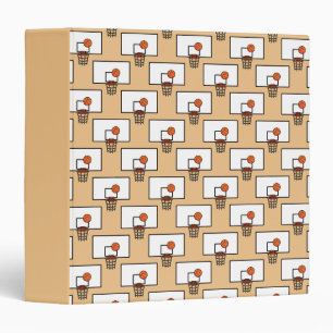 Basketball Hoop Pattern Binder