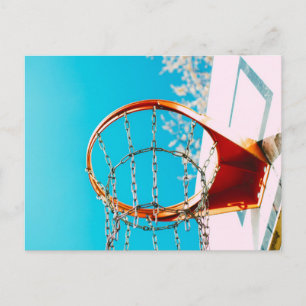 Basketball Hoop Postcard