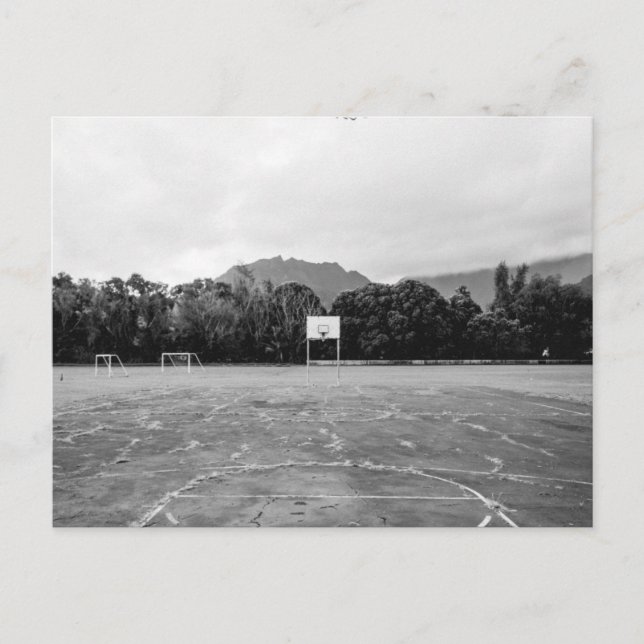 Basketball Hoop Postcard (Front)