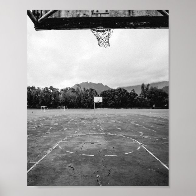 Basketball Hoop Poster (Front)