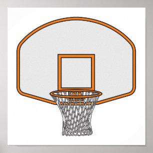 basketball hoop poster
