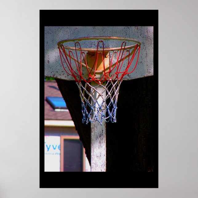 Basketball Hoop Poster (Front)