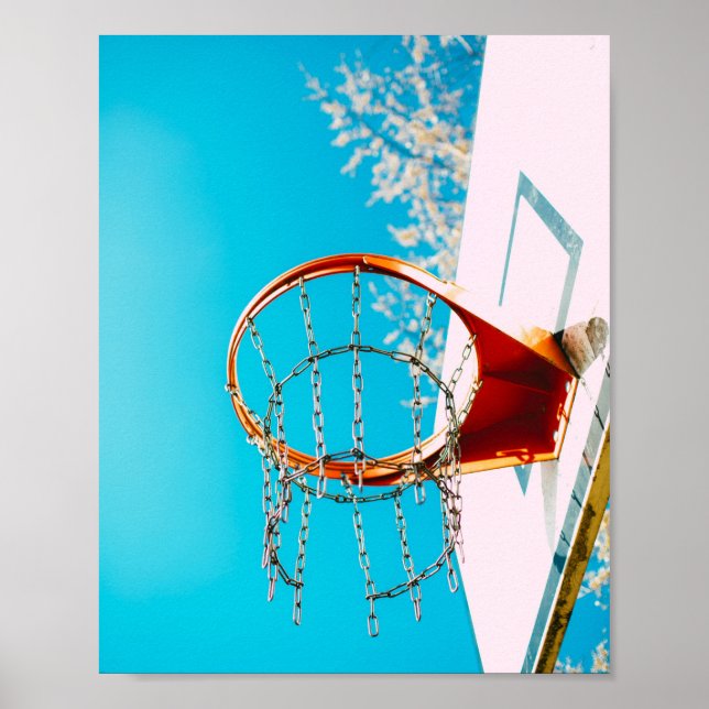 Basketball Hoop Poster (Front)