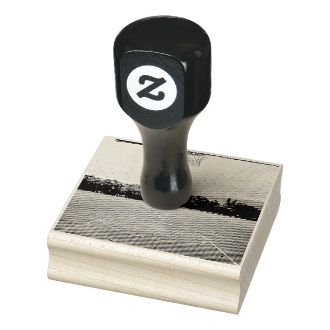 Basketball Hoop Rubber Stamp (Stamp)