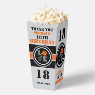 Basketball Hoops, Basketball Player Gift, Birthday Favor Box