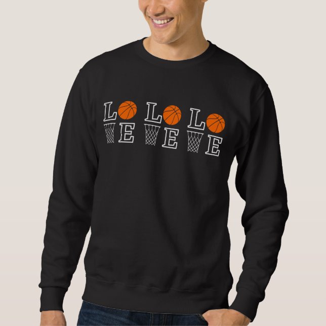 Basketball Hoops, Basketball Player Gift           Sweatshirt (Front)