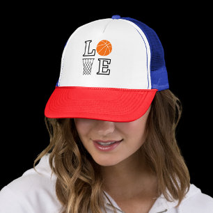 Basketball Hoops, Basketball Player Gift Trucker Hat