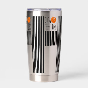 Basketball Hoops, Basketball Player Insulated Tumbler