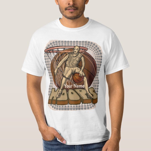 Basketball Hoops  T-Shirt (Front)