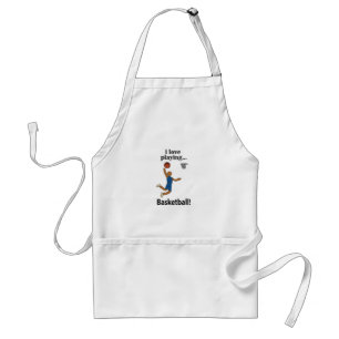 Basketball I Love Playing Basketball Standard Apron