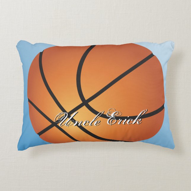 Basketball Image Incredible Budget Special Decorative Pillow (Front)