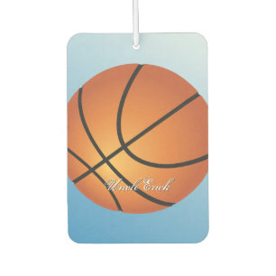 Basketball Image 🏀 Monogram Budget Special  Air Freshener