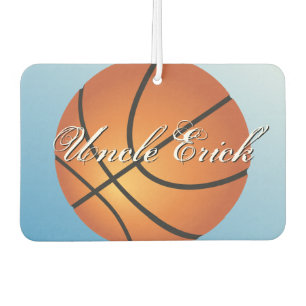 Basketball Image 🏀 Monogram Budget Special  Car Air Freshener