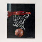 Basketball in Hoop
